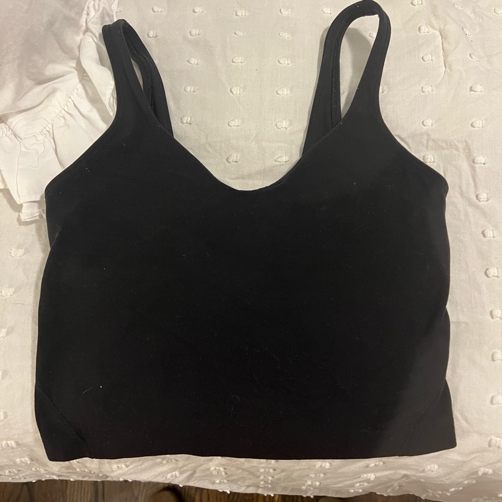 BLACK LULULEMON ALIGN TANK